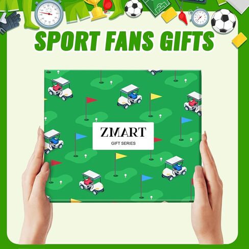 Zmart Unisex Funny Socks Golf Socks for Men Funny Golfing Socks Golfing Socks, Golf Gifts for Men Women Gifts for Golfers Funny Golf Gifts in Green in Saudi Arabia