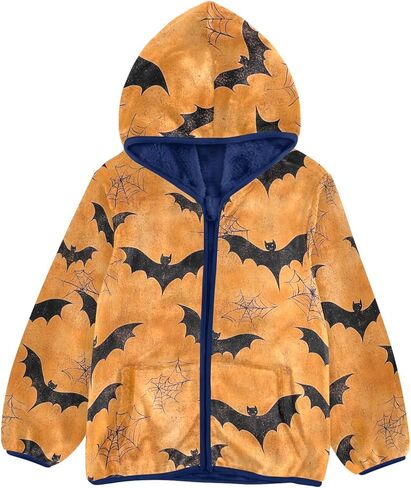 CHIFIGNO Girls Boys Zip up Hoodie Kids Hoodie Boys' Outerwear Jackets Coats with Pockets for Toddler and Kids in Kuwait
