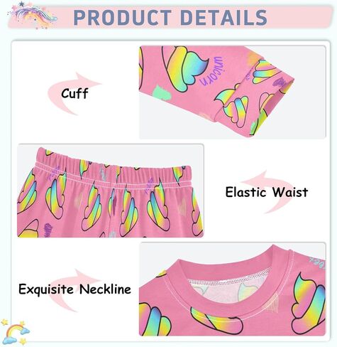 Pajama Sets Long Sleeve Top with Pants Cotton Soft Sleepwear 2 Piece Pjs Set in Saudi Arabia