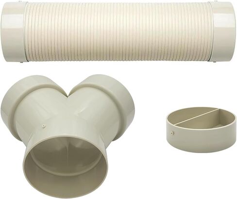 Uninex NCS120J2-NCD045C Coupling Adapter and 1.5ft Cool Air Duct Combo in Saudi Arabia