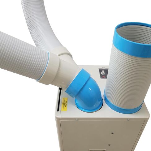 Uninex NCS120J2-NCD045C Coupling Adapter and 1.5ft Cool Air Duct Combo in Saudi Arabia