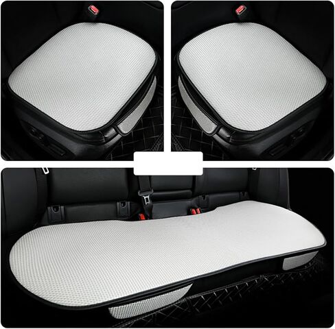 Car Seat Cushions for Renault Twingo I 1993–2007, Car Seat Cushions for Driving, Comfort Driver Cushion and Back Cushion,Grey- Full Set 7pcs in Saudi Arabia