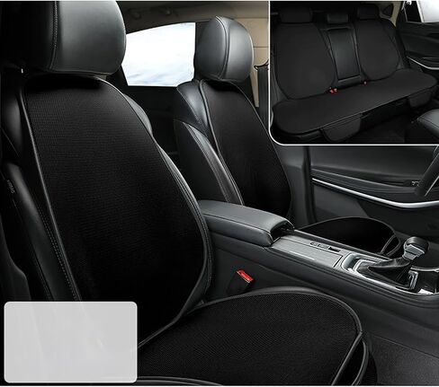 Car Seat Cushions for Benz E Class (4door) W124 1985-1995, Car Seat Cushions for Driving, Comfort Driver Cushion and Back Cushion,Black- Full Set 7pcs in Saudi Arabia