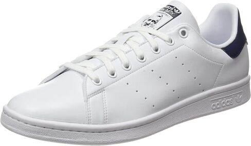 adidas Originals Men's Stan Smith (End Plastic Waste) Sneaker, White/White/Collegiate Navy, 12.5 in Saudi Arabia