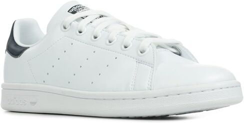 adidas Originals Men's Stan Smith (End Plastic Waste) Sneaker, White/White/Collegiate Navy, 12.5 in Saudi Arabia