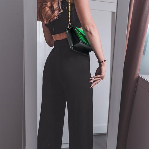 lumisonata Small Quilted Crossbody Bags for Women Handbags LED Shoulder Bag Mini Designer Trendy Purses Leather Black Evening Bag Light Up Clutch Wallet Glitter with Metal Chain Strap in Kuwait