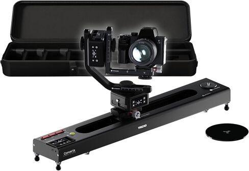 Trexo Converta Pro – AI-Powered Motorized Video Slider, Built-in Rotary Table, 90° Panoramic Shooting, Time-Lapse, Loop Mode, APP & Voice Control, Pro Camera Motion System (C600) in Saudi Arabia