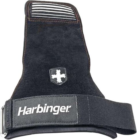 Harbinger Lifting Grips, Black in Kuwait