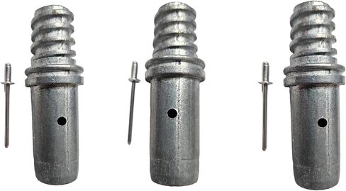 Threaded Tips Replacement for Mr Longarm Extension Poles - 3/4 Inch Fits All Threaded Poles and Tools, 1 Pack in Saudi Arabia