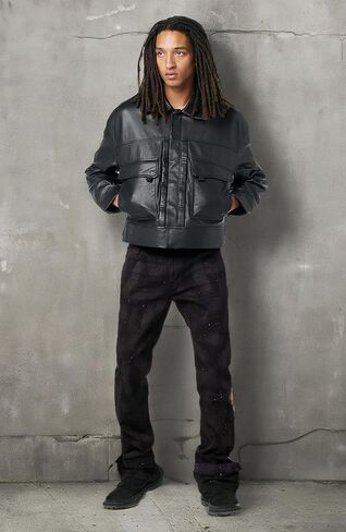 Hudson Jeans Men's Jack Kick Flare, Night Moves, 34 in Saudi Arabia