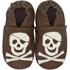 Carozoo Boys Girls Soft Sole Leather Baby Shoes Slippers Toddler Kids Child