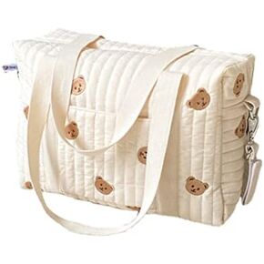 RICHTRUE Mommy Bag for Hospital Bag Cute Mommy Bag Diaper Bag Large Tote Bag for Women Travel Bag