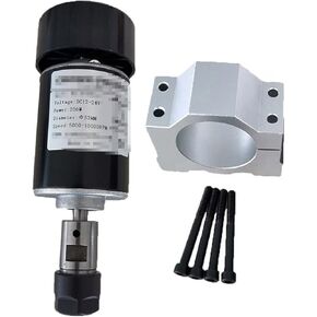 Spindle Kit 0.2kw Air Cooled Spindle ER16 Chuck DC 24V 10000RPM 200W Spindle Motor Power Spindle Engraving Machine for DIY (Color : Package 5) (Package 4)