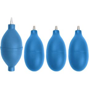 Silicone Ball Pump Air Duster for Cleaning Keyboard and Camera, Blue