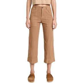 بنطال VELVET BY GRAHAM & SPENCER النسائي من Vera Corduroy بأرجل واسعة، Aloe، 4 in Kuwait