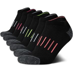 Avia Women’s Socks – Half Cushion Mesh No Show Socks (6 Pack)