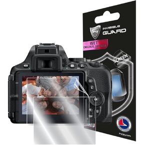 IPG لـ Nikon D5600 DSLR حامي شاشة الكاميرا الرقمية (وحدتان) واقي شاشة غير مرئي -جودة HD/الشفاء الذاتي/الفقاعة -خالية من D5600