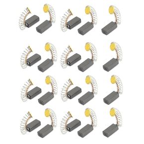 IIVVERR 12mmx6mmx4mm Motor Carbon Brushes 20 Pcs for Generic Electric Motor (12mmx6mmx4mm Motor Carbon Brushes 20 Pcs para Generic Electric Motor