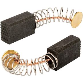 IIVVERR 13mm x 8mm x 5mm Carbon Brush , 2-Pack (Cepillo de carbono de 13 mm x 8 mm x 5 mm, paquete de 2