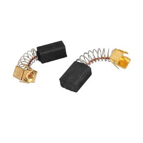 IIVVERR 1 Pair 26x10x7x4mm Carbon Brushes Power Tool for Electric Hammer Drill Motor (1 par de herramientas de escobillas de carbón 26x10x7x4mm para motor de taladro de martillo eléctrico