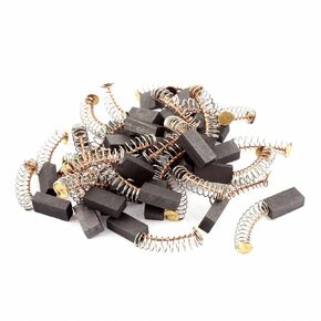 IIVVERR 12mm x 6mm x 4mm Motor Carbon Brushes 30 Pcs for Generic Electric Motor (12mm x 6mm x 4mm Motor Carbon Brushes 30 piezas para un motor eléctrico genérico