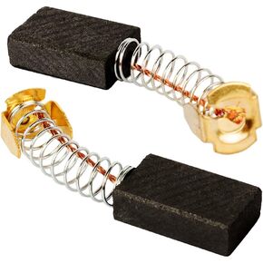 IIVVERR carbon brush set 19mm x 12mm x 6mm , 2-Pack (Juego de escobillas de carbón de 19 mm x 12 mm x 6 mm, paquete de 2