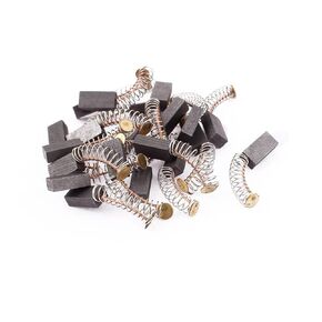 IIVVERR 12mm x 6mm x 4mm Motor Carbon Brushes 20 Pcs for Generic Electric Motor (12mm x 6mm x 4mm Motor Carbon Brushes 20 piezas para un motor eléctrico genérico