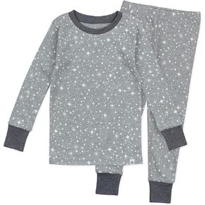HonestBaby 2-Piece Pajamas Sleepwear Pjs 100% Organic Cotton for Baby, Toddler, Kids, Boy