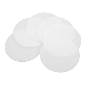GLEAVI Pack Acrylic Lampshade Diffuser Led Light Bulb Diffuser for Ceiling Light Covers Flat Design Plate for Chandelier Shade