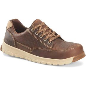 المرأة CA5674 S-117 Oxford Aluminium Toe حذاء حذاء داكن بني 8.5 م