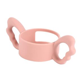 Yardwe 1Pc Wide Mouth Bottle Silicone Handle Grip Non Slip Feeder Handle for Easy Grasping Safe Removable Design for Convenient Cleaning Compatible with Bottles