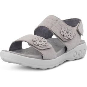 Therafit Nicole Ultra Lite Women's Adjustable Backstrap Leather Sandal- for Plantar Fasciitis/Foot Pain