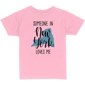 Someone in New York Loves Me Toddler Kids T-Shirt