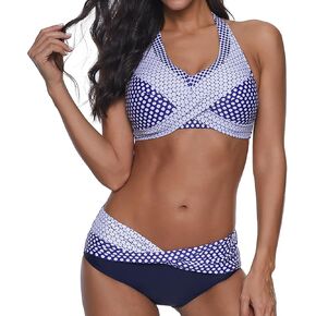 LCMTWX Women's Bikini Swimsuit Bra Swimsuit Bathing Suit Swimwear Womens Bikini Set Swimwears Tankinis Set Bikini Bathing