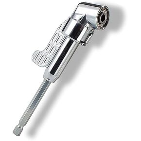 Corner Tool Screw Hub with Multi-function Bend Screwdriver Bit, Right Angle Drill Attachment, 90 Degree Angle Screwdriver Drill Bit and Flexible Angle Extension Soft Shaft Bit (Long)