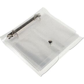 2pcs clear photo photo binder دفتر ملاحظات قابل لإعادة التعبئة لمواد تخزين الصور المنظمة للمعارك الضوئية التجارية