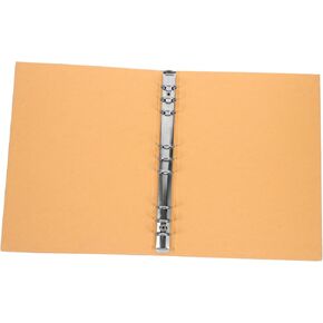 Kraft Paper Binder Cover - Aesthetic Notebook Shell | Lightweight & Easy to Clean | 10.81x8.25in | Perfect for School & Office Use