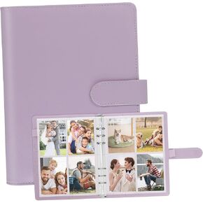 Photocard Binder Card Sleeves Stylish Faux Album for Organizing Cards Versatile Storage and Elegant Design for Collectors