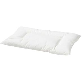 IKEA LEN Polyester Crib Pillow, White , 14 in x 22 in in, multi-colored