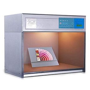 CGOLDENWALL Europe Standard Color Matching Cabinet Color Assessment Box 4 Light Sources: D65 TL84 UV F Customizable Color Assessment