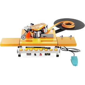 YUCHENGTECH Edge Banding Machine Automatic Tape Breaking Edge Banding Machine With Microcomputer Control 110V