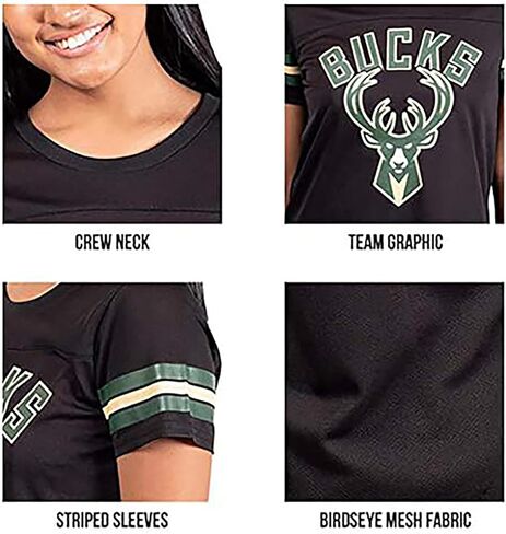 Ultra Game NBA Women's Soft Mesh T-Shirt in Kuwait