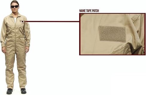 TRU-SPEC Men's 27-P Basic Flight Suit, Khaki, 2X-Large Long in Saudi Arabia