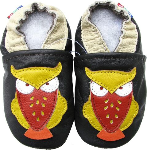 Carozoo Boys Girls Soft Sole Leather Baby Shoes Slippers Toddler Kids Child in Kuwait