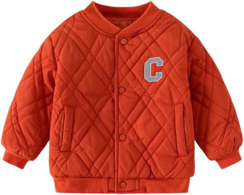 Meufam Toddler Baby Boys Girls Button Down Jacket Coat Solid Color Down Coats Puffer Jacket Outwear Snowsuit with Pockets in Saudi Arabia