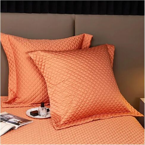 Satin Duvet Cover Set,Luxury Long Staple Cotton Bedspread On The Bed Linen Anti Slip Bedspreads Coverlets Double Bed (B,3pcs 245x250cm) in Saudi Arabia