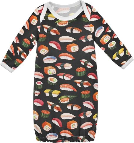 Baby Boy Girl Sleepsuit Cotton Sleeper Gown Newborn Pajamas Nightgowns Infant Clothes in Saudi Arabia