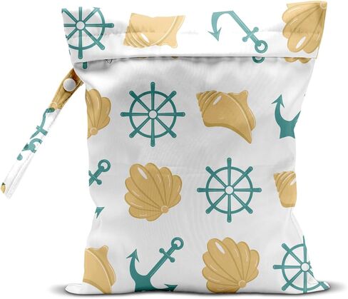 Wet Dry Bag, Wet Bag for Swimsuit, Travel, Beach, Pool, Diapers, Dirty Yoga Gym Clothes, Summer Vacation Essentials, Summer Travel Gifts for Women in Saudi Arabia
