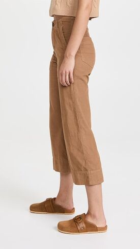 بنطال VELVET BY GRAHAM & SPENCER النسائي من Vera Corduroy بأرجل واسعة، Aloe، 4 in Kuwait