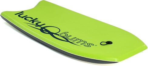 Lucky Bums Boogie Board for Kids and Adults - Body Boards for Beach, River, & Lake, Mini Wakeboard with EPS Core Slick Bottom and Leash in Kuwait